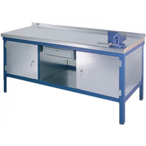 Wood And Steel Top Heavy Duty Static Workbench Mezzanine Floors